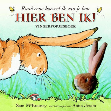 Raad eens. hier ben ik (+ vingerpopje).