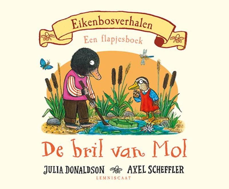Chargez l'image dans la visionneuse de la galerie, Flapjesboek: de bril van mol. karton 2+

