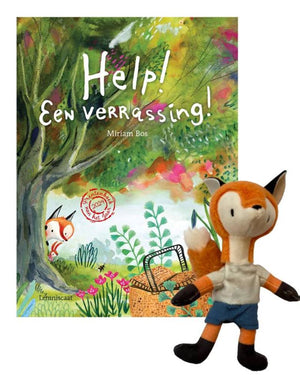 Help! een verrassing! met knuffel. 4+