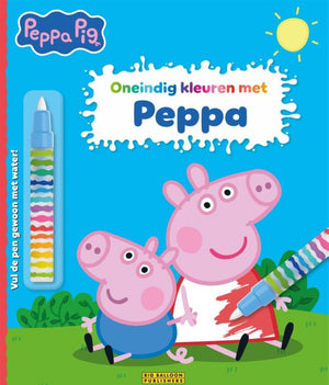 Oneindig kleuren met peppa 3+