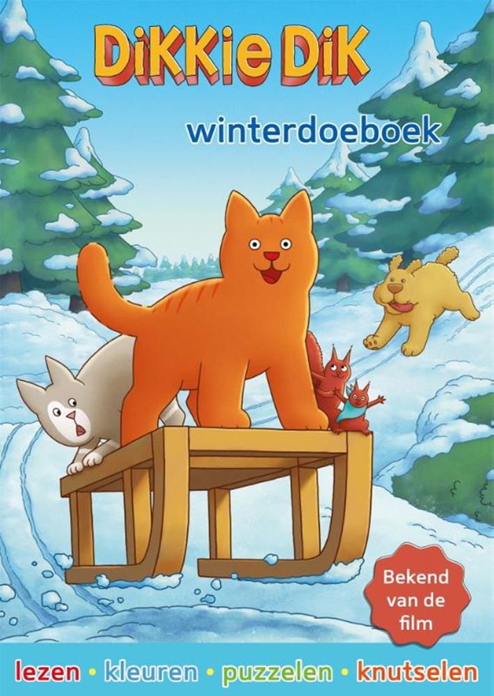 Afbeelding laden in galerijviewer, Dikkie dik winterdoeboek 3+
