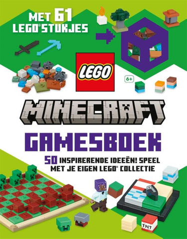 Lego minecraft spellenboek 6+