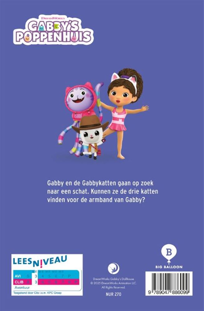 Afbeelding laden in galerijviewer, Gottmer uitgevers groep gabby's poppenhuis - gabby zoekt de schat
