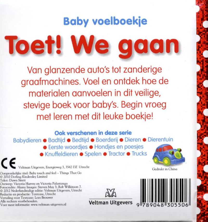 Afbeelding laden in galerijviewer, Baby voelboekje: toet. we gaan. 0+

