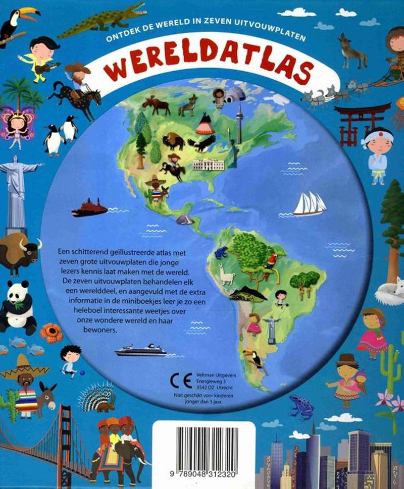 Afbeelding laden in galerijviewer, Wereldatlas (met uitvouwplaten). 7+
