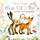 Haas, uil vos spelen verstoppertje. 3+