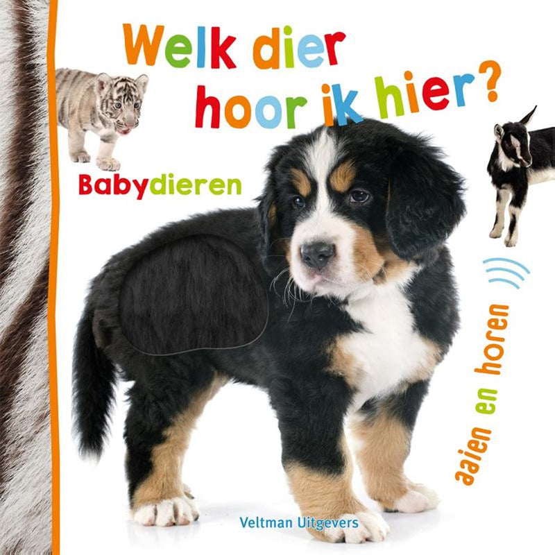 Afbeelding laden in galerijviewer, Welk dier hoor ik hier? babydieren. 1+
