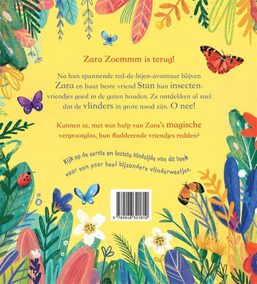 Zara zoemmm en de dappere vlinder 3+
