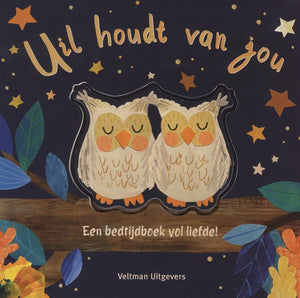 Kartonboek: uil houdt van jou 1+