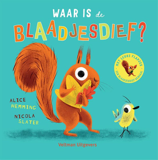 Kartonboek: waar is de blaadjesdief? 1+