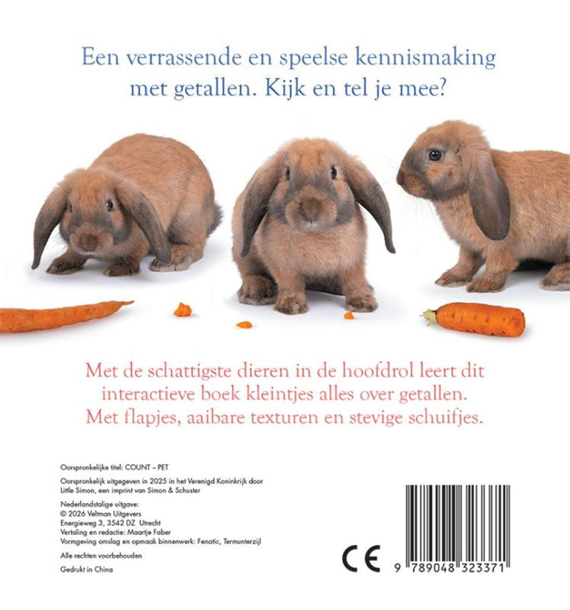 Chargez l'image dans la visionneuse de la galerie, Kartonboek tellen - dieren 1+

