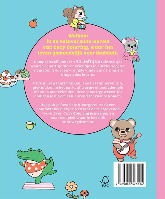 Cozy coloring kleurboek -