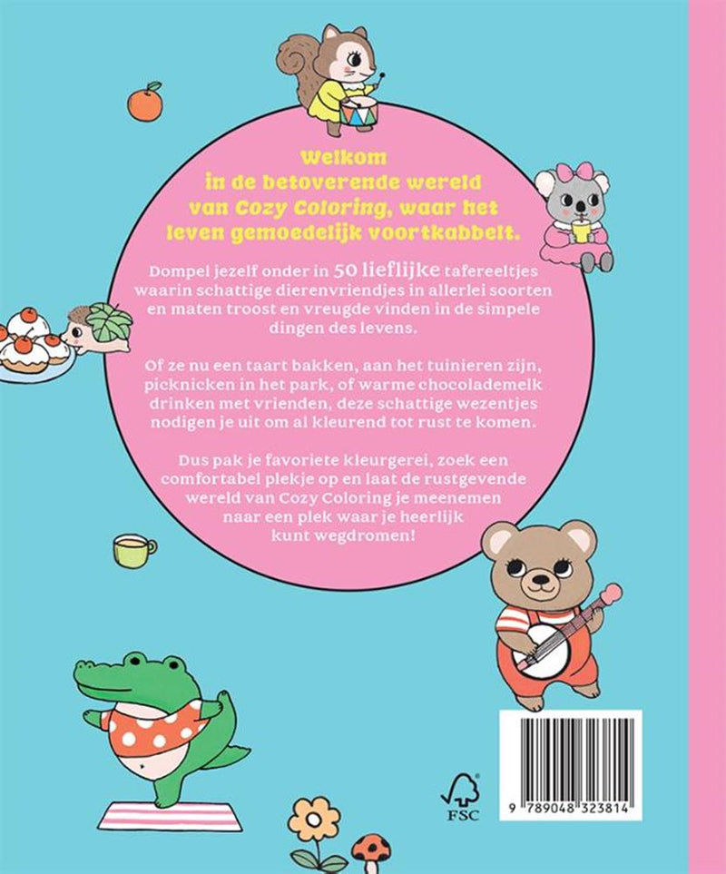 ギャラリービューアに画像をロードする, Cozy coloring kleurboek -
