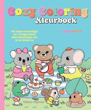 Cozy coloring kleurboek -