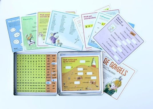 Zwijsen de gorgels spellingsdoos magn. 7+