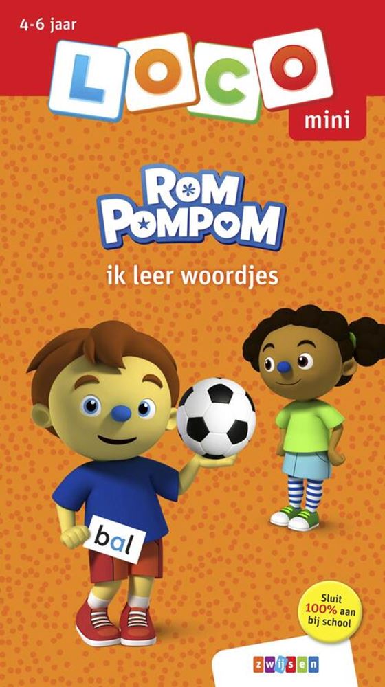Afbeelding laden in galerijviewer, Wpg uitgevers mini loco - rompompom ik leer woordjes (4-6 jaar)
