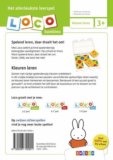 Loco bambino nijntje, ik leer kleuren. 3