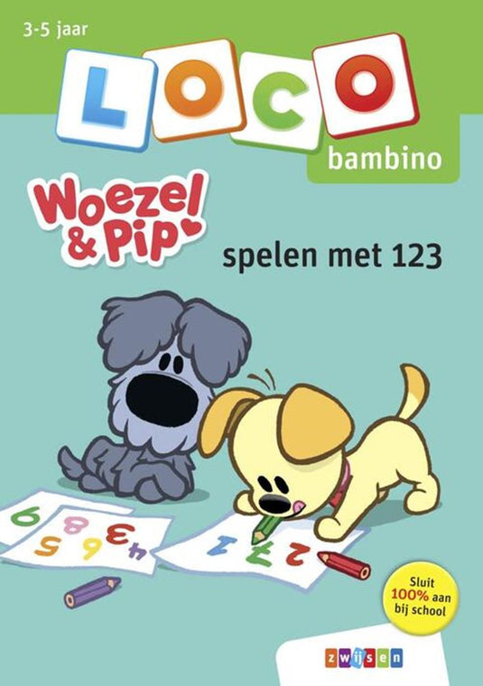 Loco bambino woezel en pip, spelen met 1