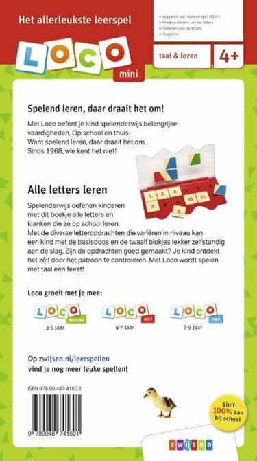 Loco mini - ik leer alle letters (5-7 jaar)