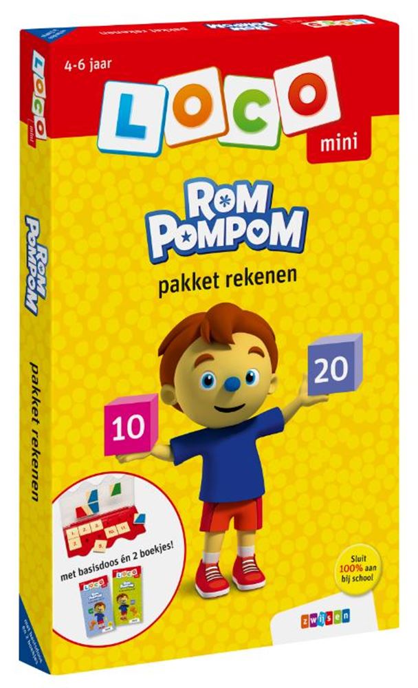 Afbeelding laden in galerijviewer, Loco mini rompompom pakket rekenen
