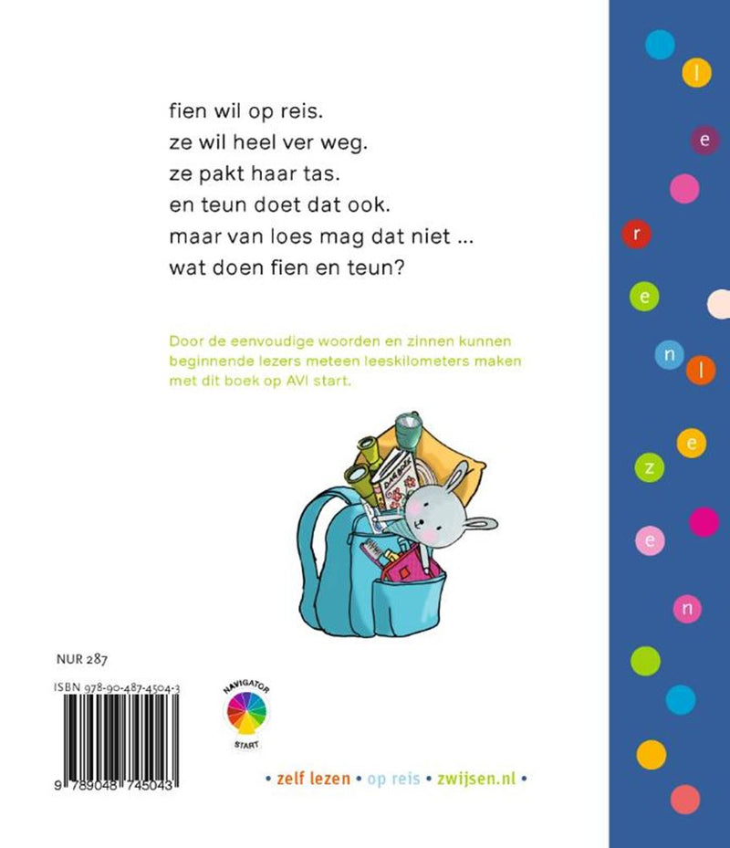 Chargez l'image dans la visionneuse de la galerie, Wpg uitgevers leren lezen - fien teun - kom, we gaan op reis (avi-start)
