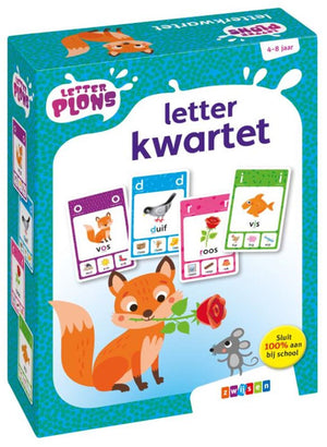 Wpg uitgevers letterplons letterkwartet. 4+