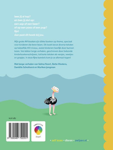 Wpg uitgevers mijn grote avi start boek over dieren 5+