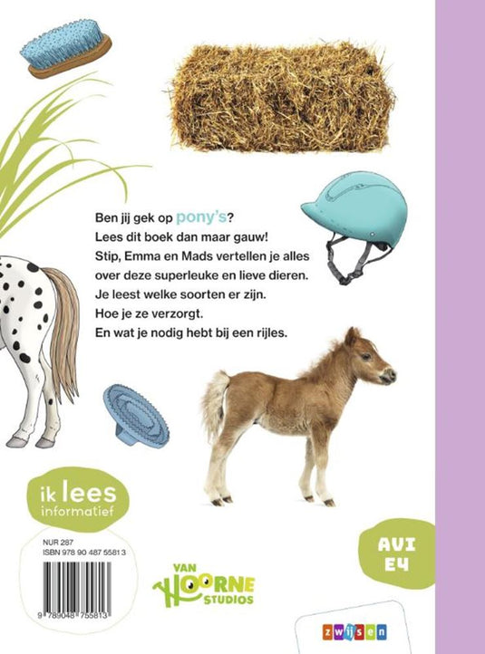 Wpg uitgevers fien teun: avi alles over de pony 6+