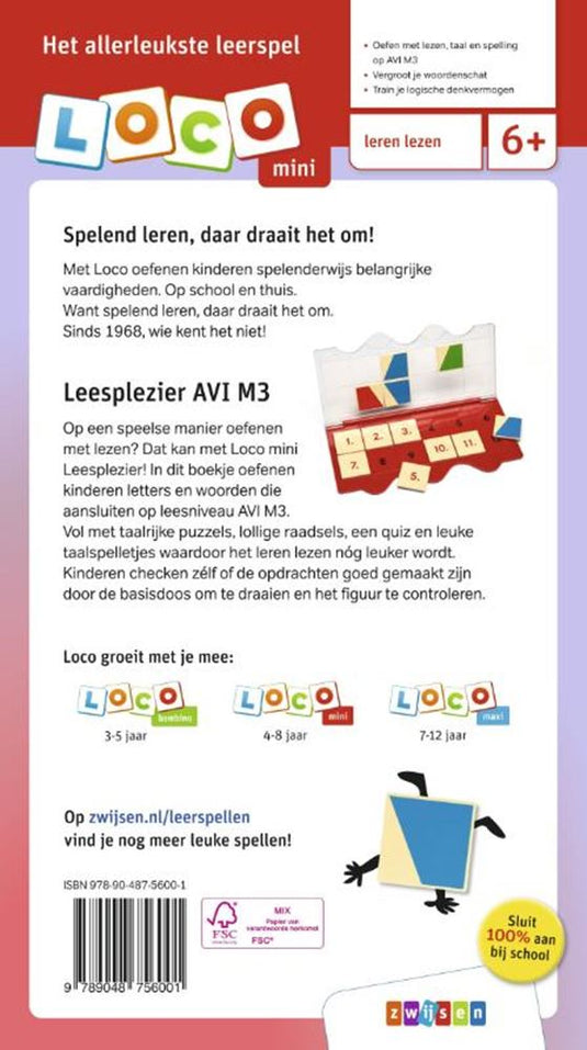 Wpg uitgevers loco mini leesplezier avi m3 6+