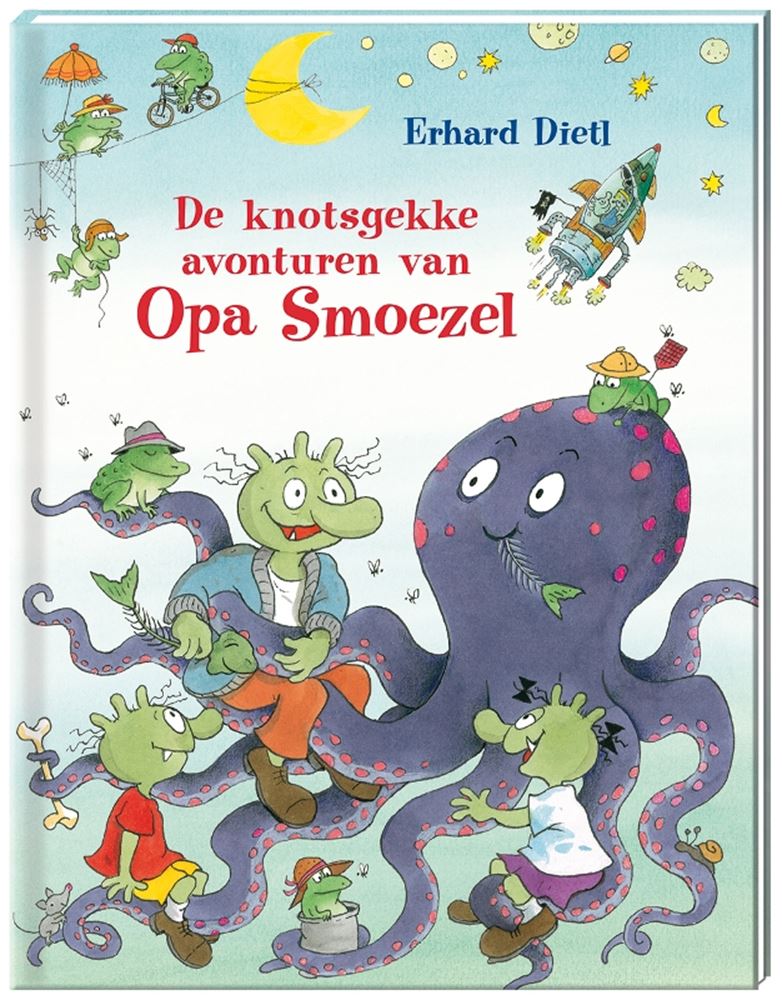 ギャラリービューアに画像をロードする, De knotsgekke avonturen van opa smoezel.
