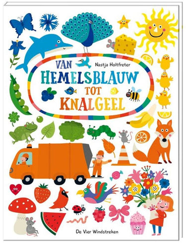 Karton: van hemelsblauw tot knalgeel. 2+
