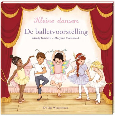Kleine dansers. de balletvoorstelling. 3