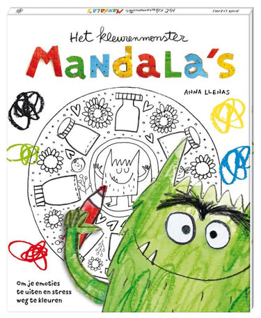 Het kleurenmonster: mandala’s. 3+