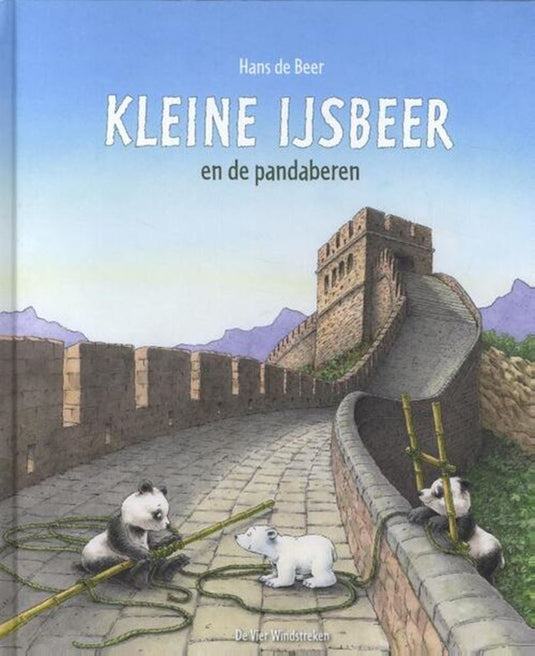 Prentbriefkaart 212: ijsbeer en mieren.
