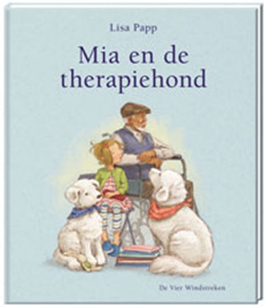Mia en de therapiehond. 4+
