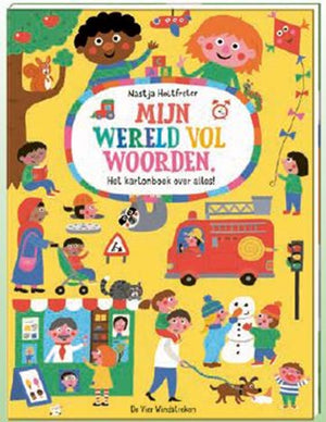 Kartonboek: mijn wereld vol woorden. 2+