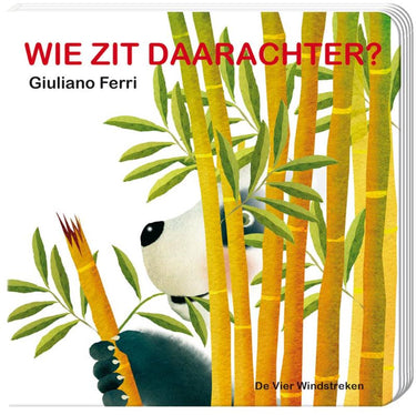 Wie zit daarachter? (karton met flapjes)