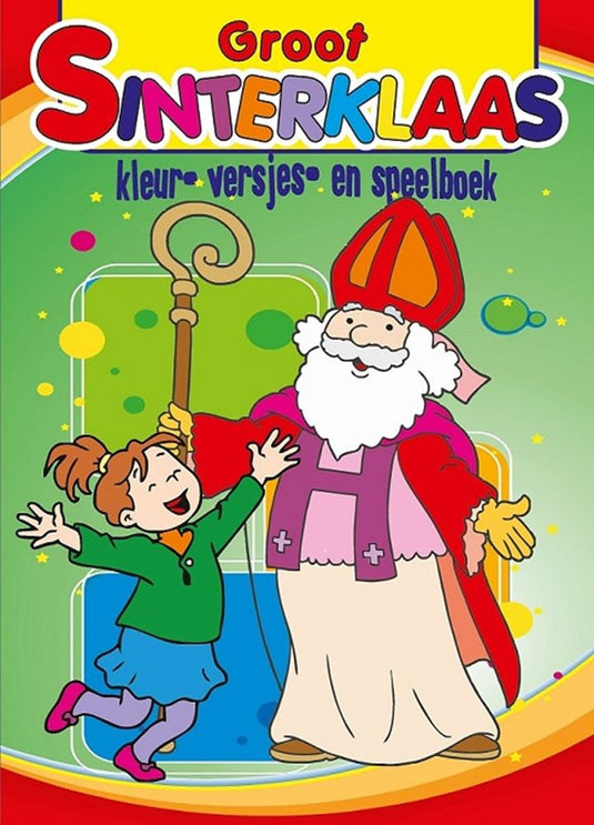 Sinterklaas speelboek 21x28,5 cm 64 pag