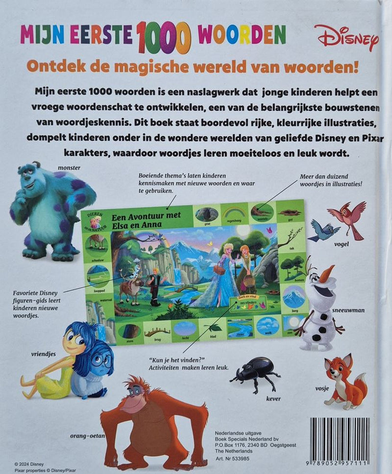 Afbeelding laden in galerijviewer, Disney mijn eerste 1000 woorden. 4+
