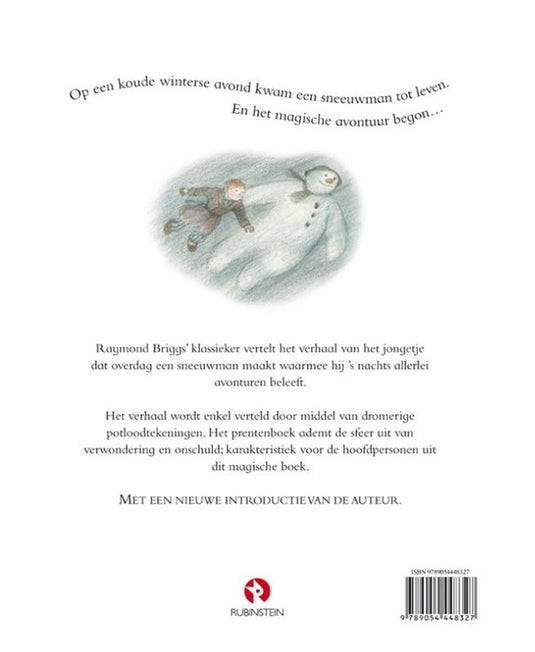 De sneeuwman. prentenboek 4+