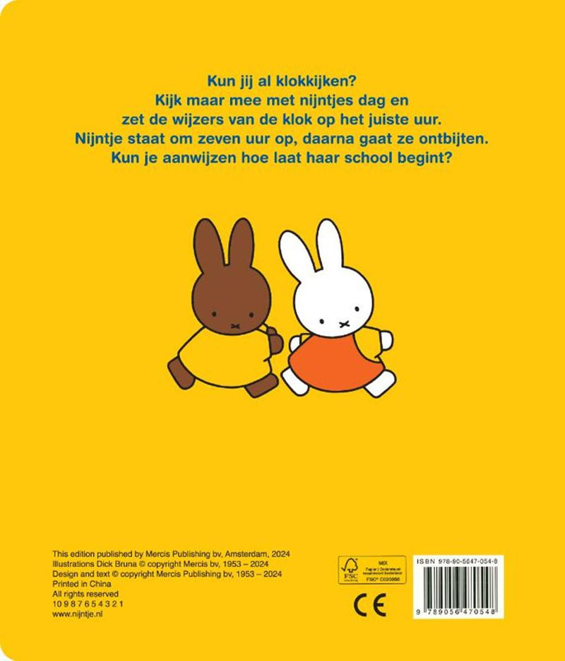Chargez l'image dans la visionneuse de la galerie, Klokkijken met nijntje. kartonboek. 2+
