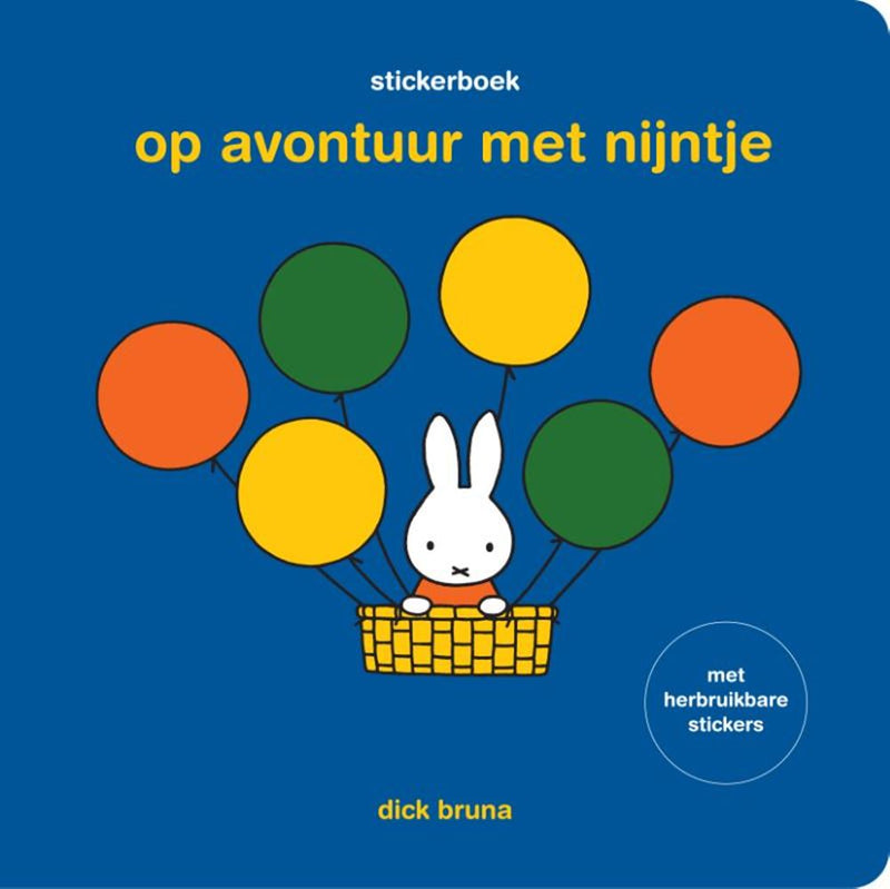 Afbeelding laden in galerijviewer, Stickerboek: op avontuur met nijntje 3+
