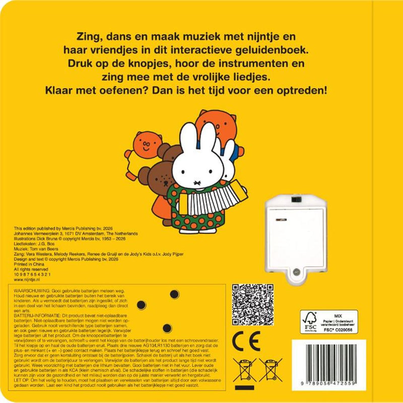 ギャラリービューアに画像をロードする, Geluidenboek, dansen en zingen met nijnt
