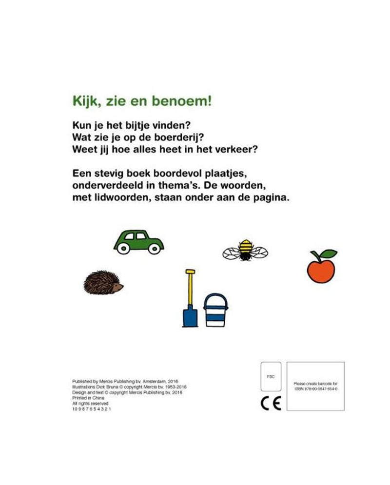 Cargue la imagen en el visor de la galería, Centraal boekhuis nijntje aanwijsboek
