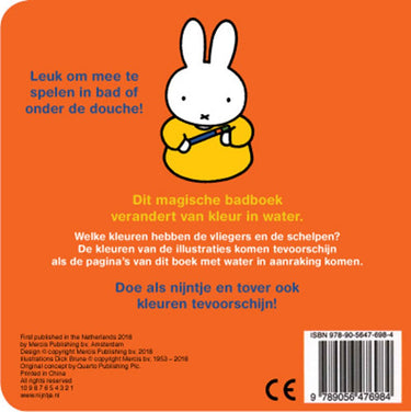 Nijntje tovert kleuren, magisch badboek