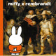 Engels: miffy x rembrandt.