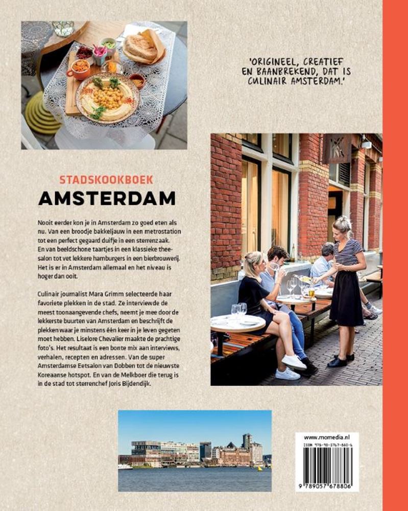 Afbeelding laden in galerijviewer, Stadskookboek amsterdam.

