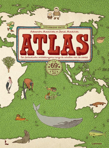 Atlas - 69 landen. 8+