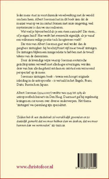 De twaalf zintuigen. leraren van de mens