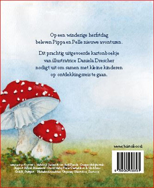 Pippa en pelle in de herfstwind (karton)